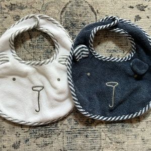 2 Baby Gap bibs!